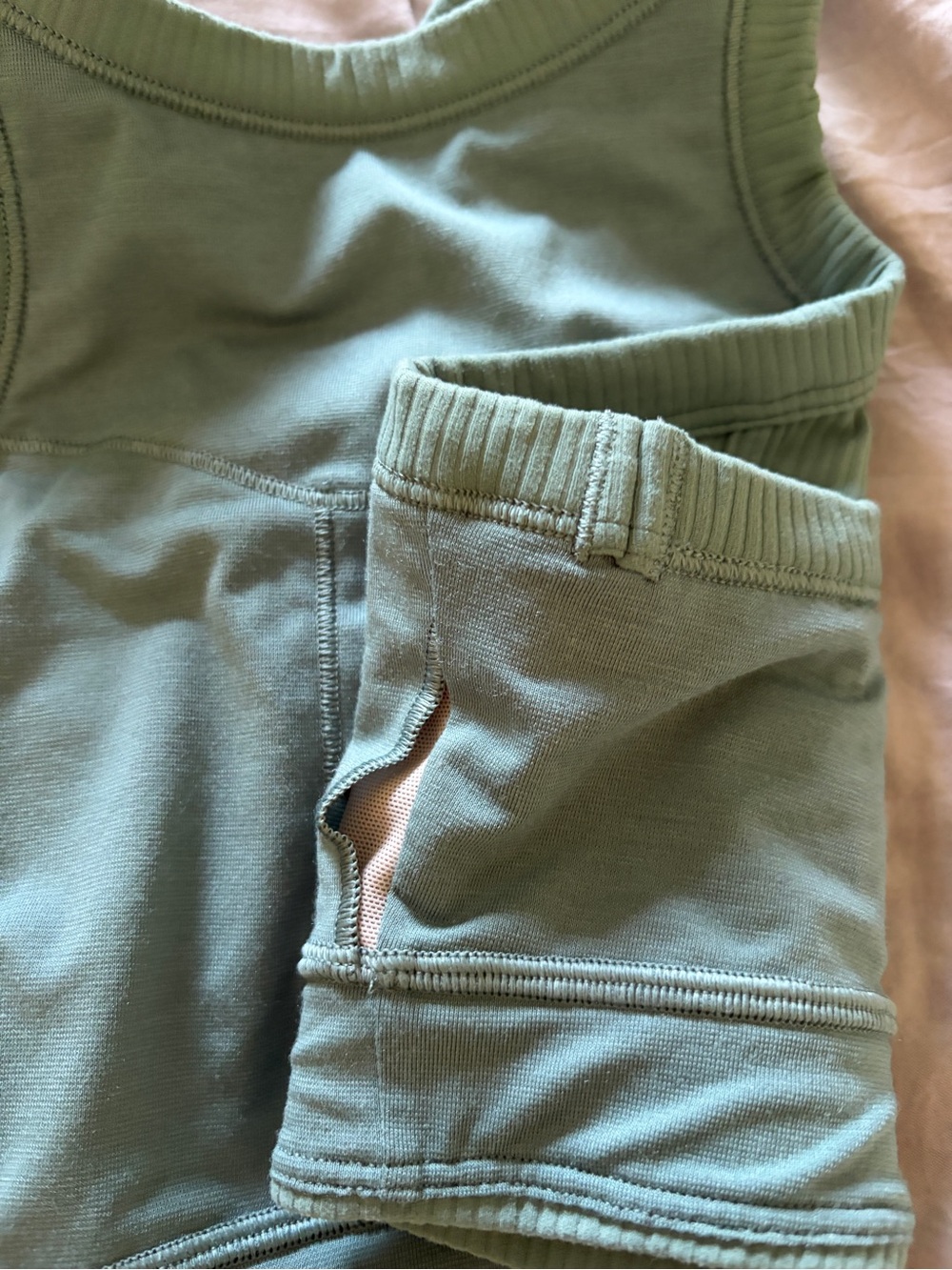 Lululemon Ribbed Racerback Bra - Picture 6 of 7